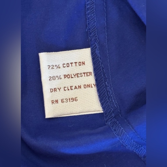 SUZY CHIN For MAGGIE BOUTIQUE Cocktail Dress Blue Purple Pleated Short Wedding 6 - Picture 14 of 14